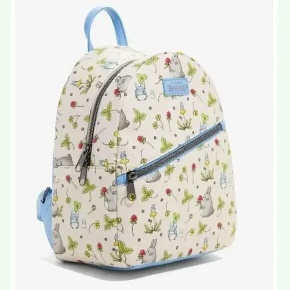 Studio Ghibli My Neighbor Totoro Berry Picking Mini Backpack - Picture 2 of 4